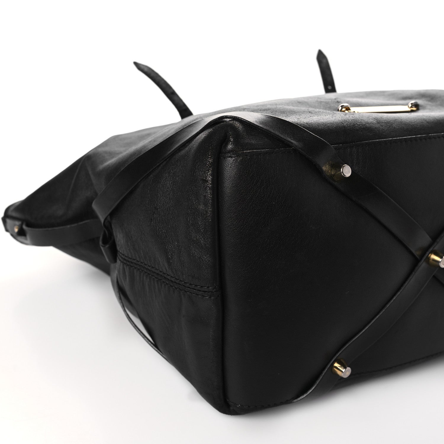 Burberry Calfskin Small Salisbury Tote Black 6 of 8