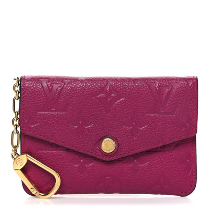 Louis Vuitton Empreinte Key Pouch Grape 1 of 7