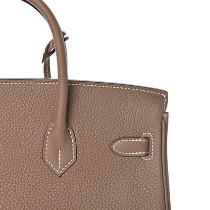 Hermes Togo Birkin 25 Etoupe 31 of 33