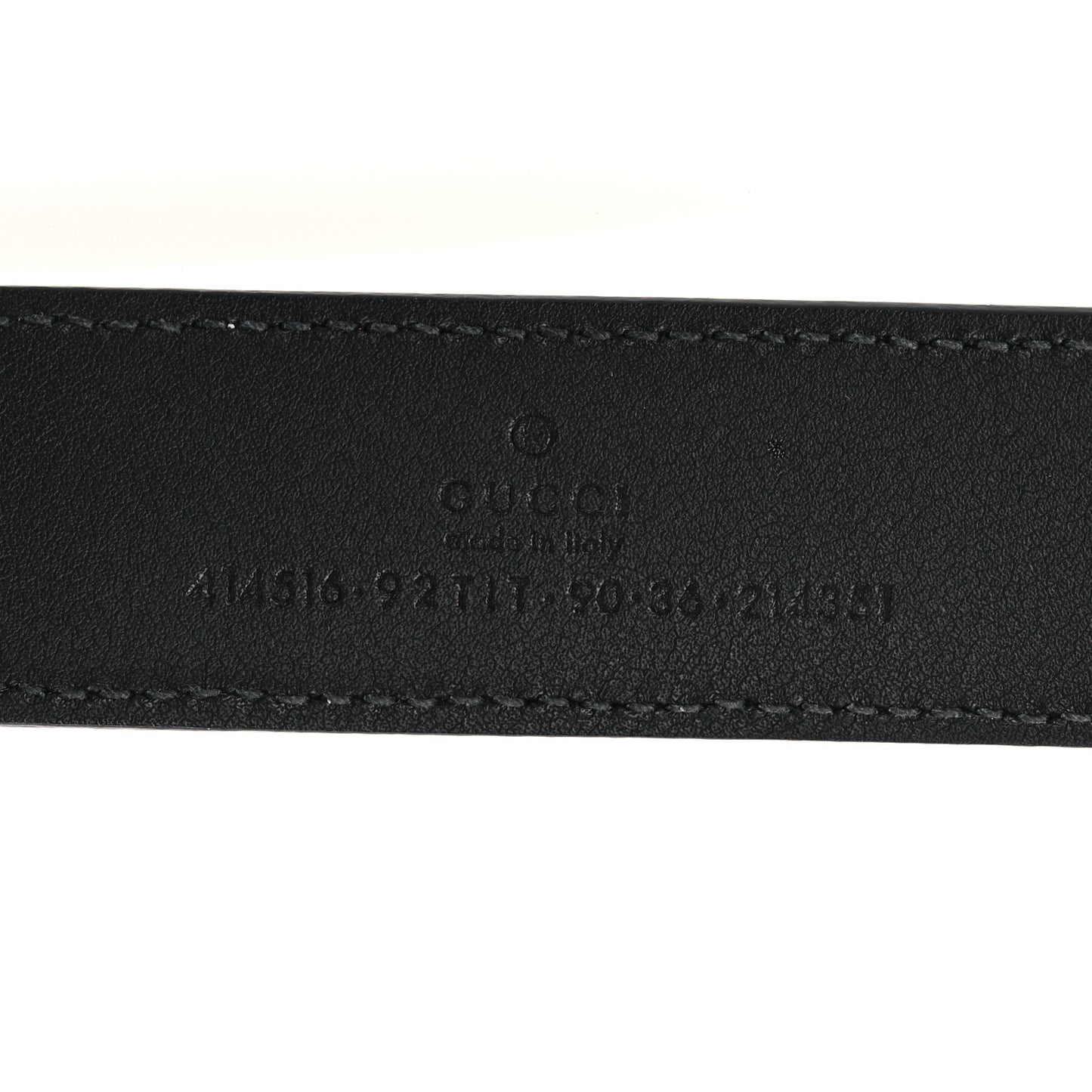 GG Supreme Monogram Double G 30mm Belt Black 90 36 Black