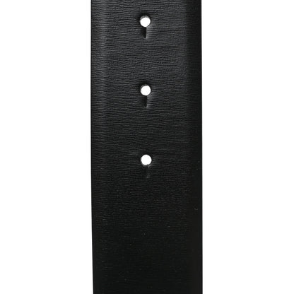 Valentino Garavani Glossy Calfskin VLogo Reversible 40mm Belt 85 34 Black Rouge Pur 4 of 5