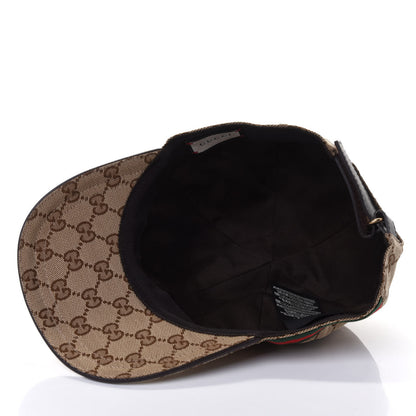 Gucci Monogram Web Baseball Hat L Beige Cocoa 4 of 4
