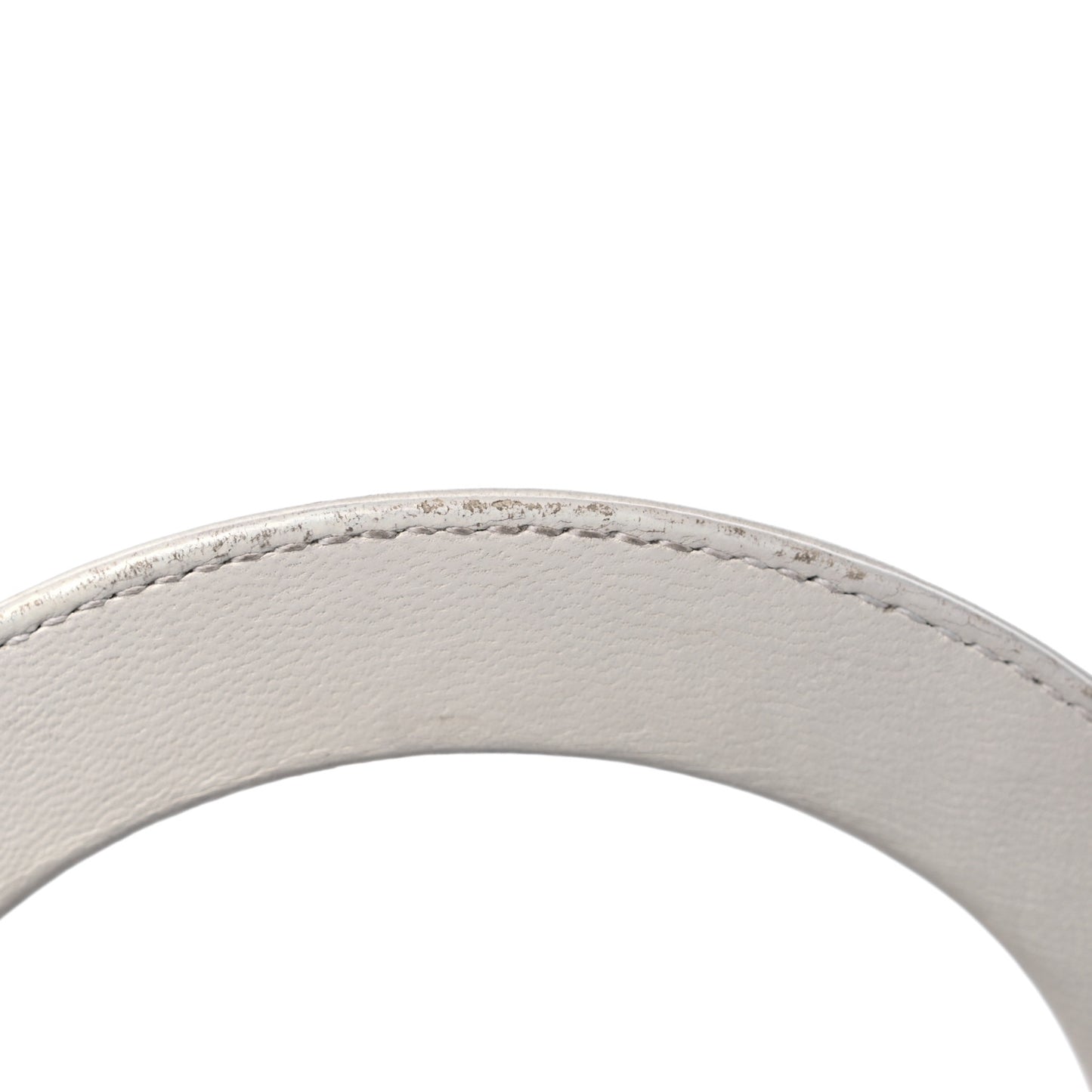 Lambskin Cannage Medium Lady Dior White