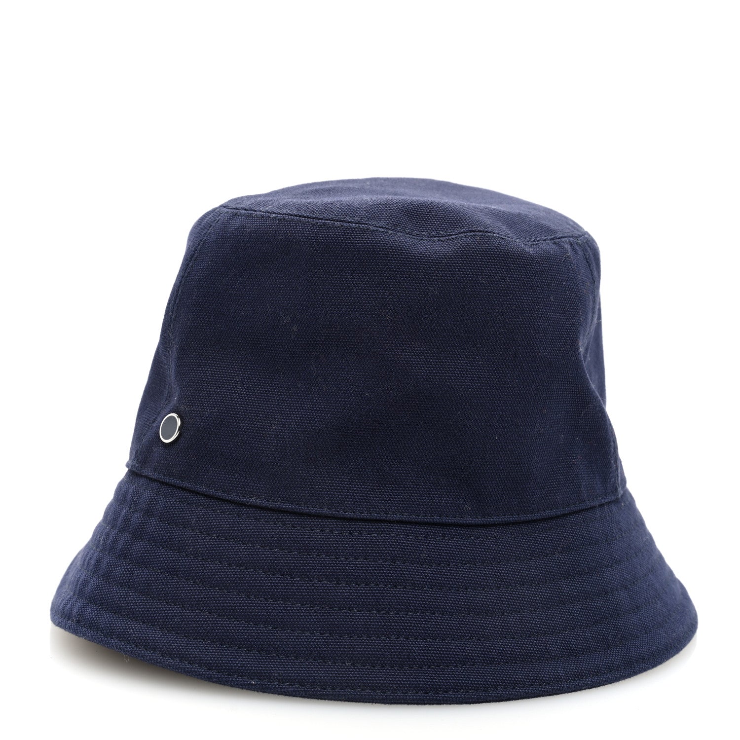 Hermes Cotton Canvas Eden Bucket Hat 57 Marine 3 of 8