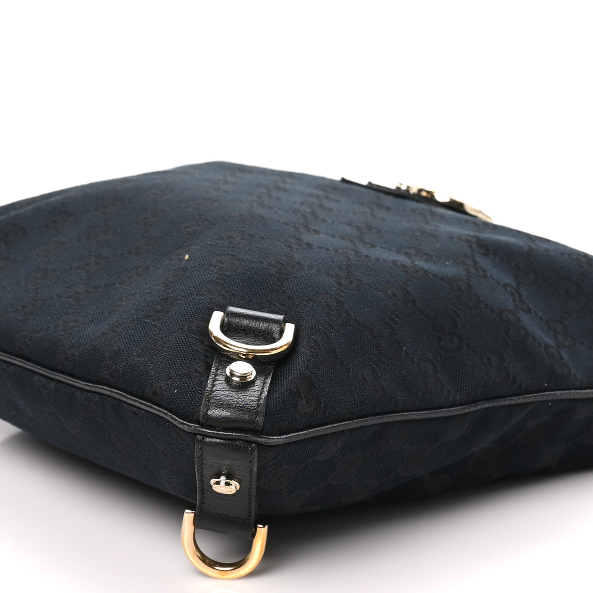 Monogram Abbey Messenger Bag Black