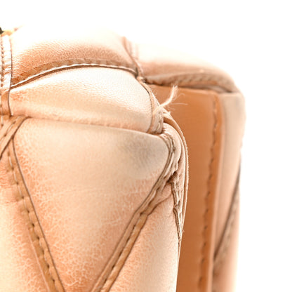 Louis Vuitton Lambskin Studded Malletage GO-14 PM Tan 12 of 14