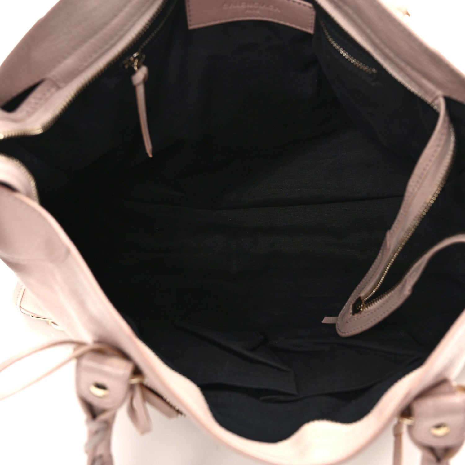 Balenciaga Chevre Silver Metallic Edge Hardware City Rose Aubepine Bois de Rose 6 of 13