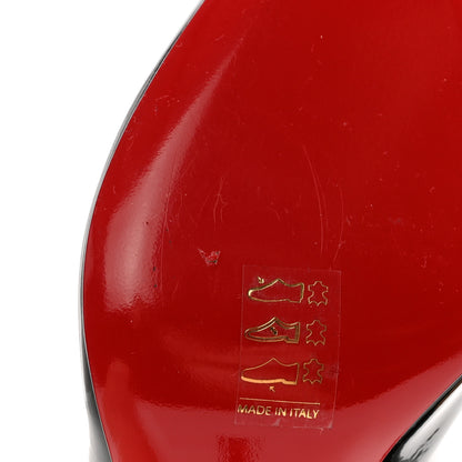 Christian Louboutin Patent Hot Chick 100 Pumps 36.5 Black 8 of 12