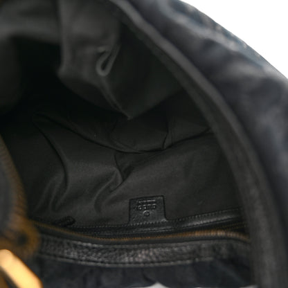 Gucci Monogram Medium Interlocking Hobo Black 5 of 10