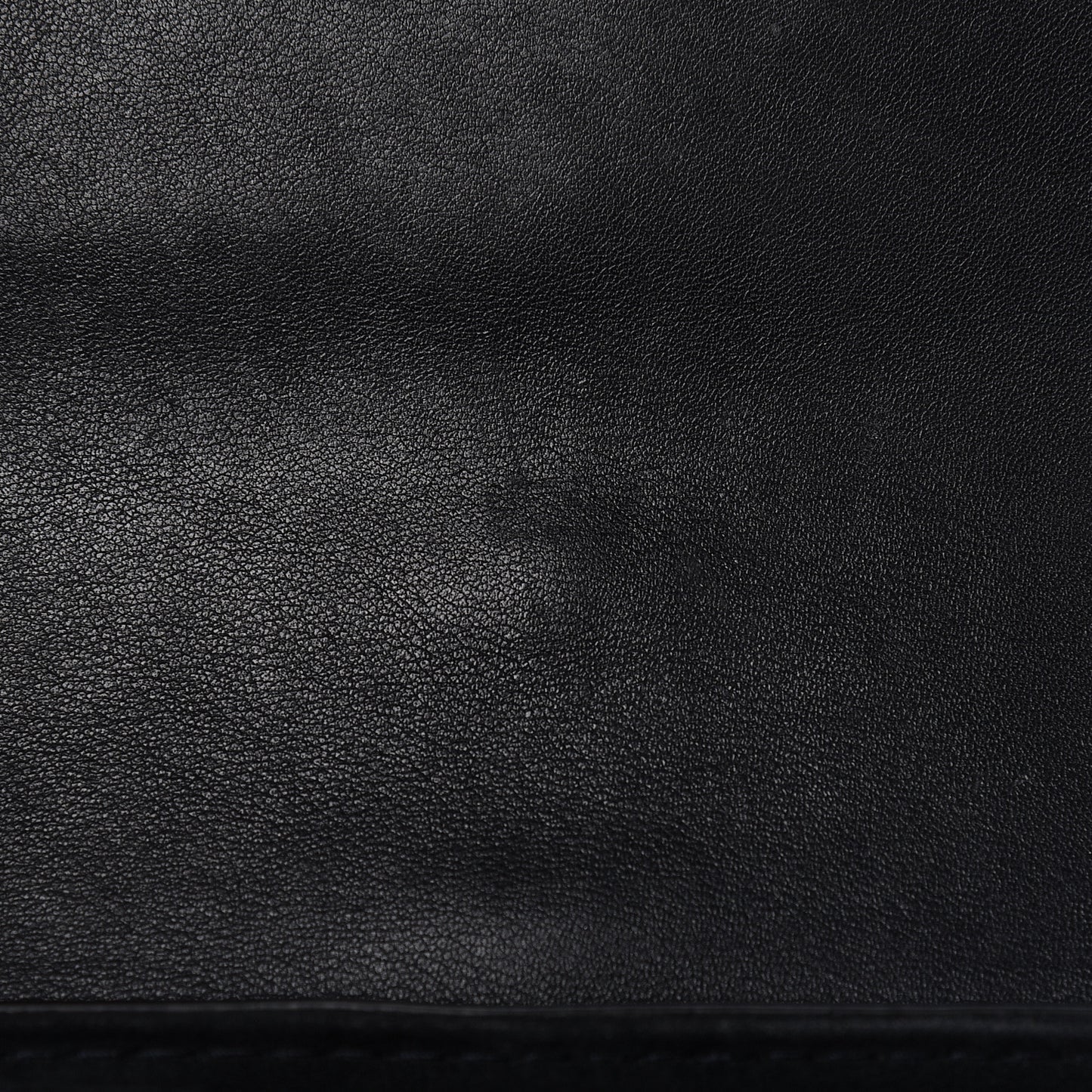 Calfskin Studded Square Dioraddict Flap Black
