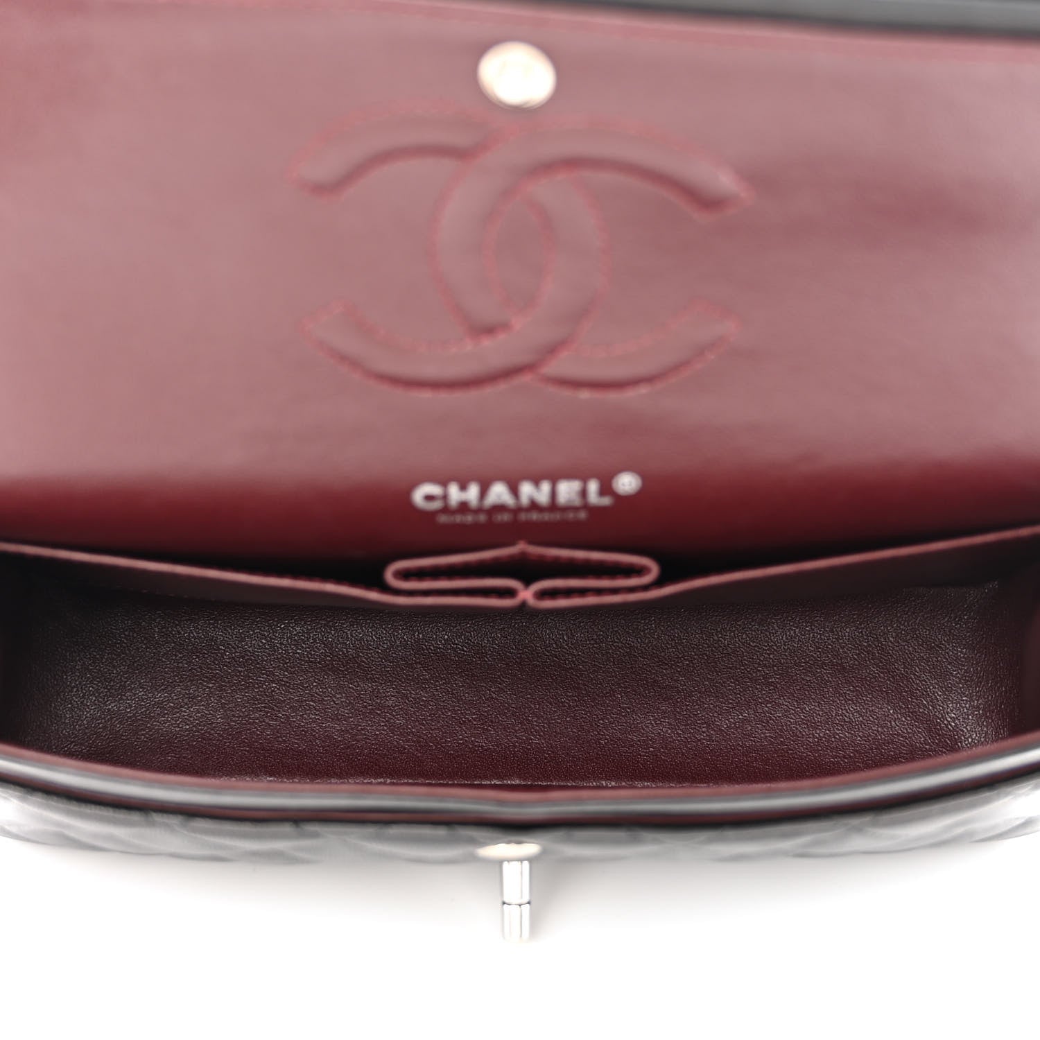 Chanel Lambskin Quilted Medium Double Flap Black 5 of 19