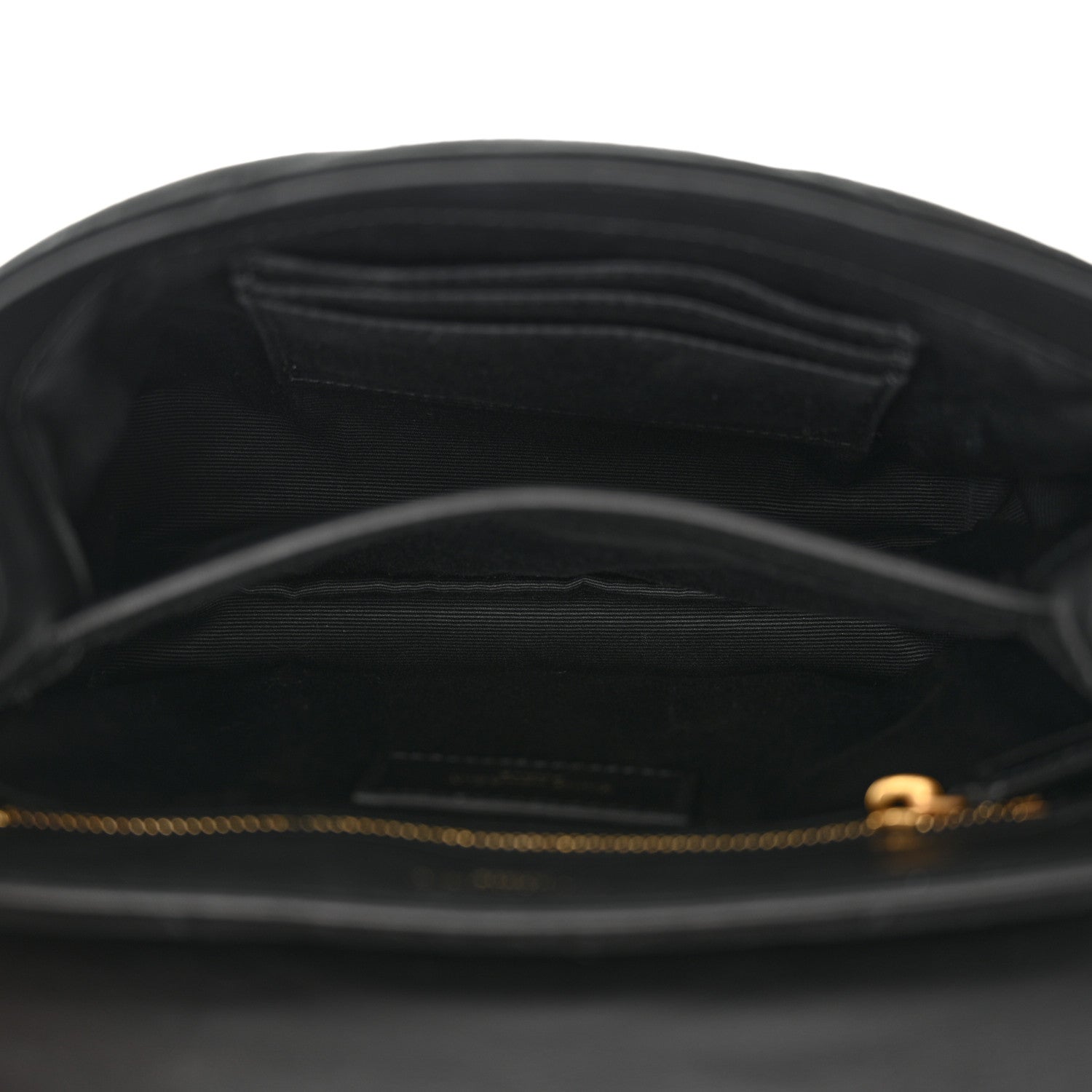 Saint Laurent Suede Y Quilted Monogram Toy Loulou Crossbody Bag Black 5 of 12