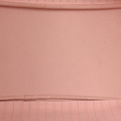 Louis Vuitton Damier Azur Neo Neverfull MM Rose Ballerine 9 of 15
