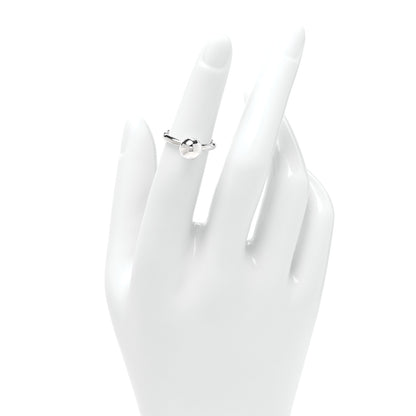 Tiffany Sterling Silver 8mm Hardwear Ball Ring 47 4 2 of 5