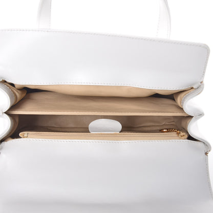 Gucci Regent Calfskin Medium Lady Lock Satchel White 5 of 8