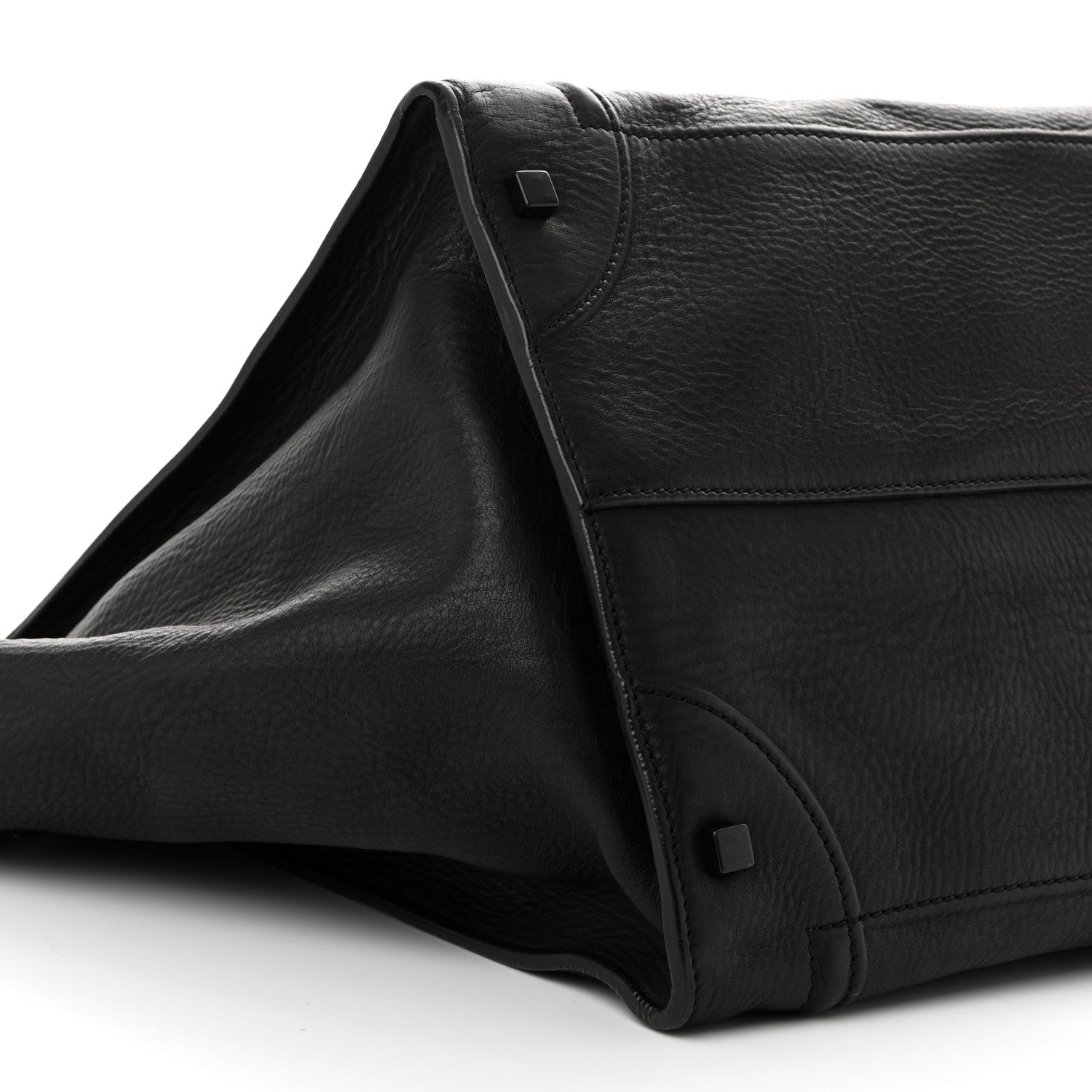 Celine Supple Calfskin Large Phantom Luggage Black 10 of 11