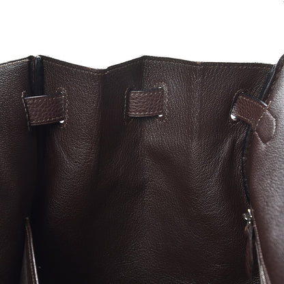 Hermes Fjord Birkin 40 Chocolate 10 of 34