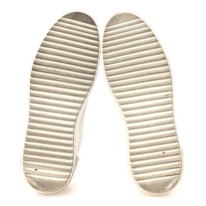 Louis Vuitton Lambskin Swarovski Crystal Monogram Time Out Sneakers 40 White 7 of 10