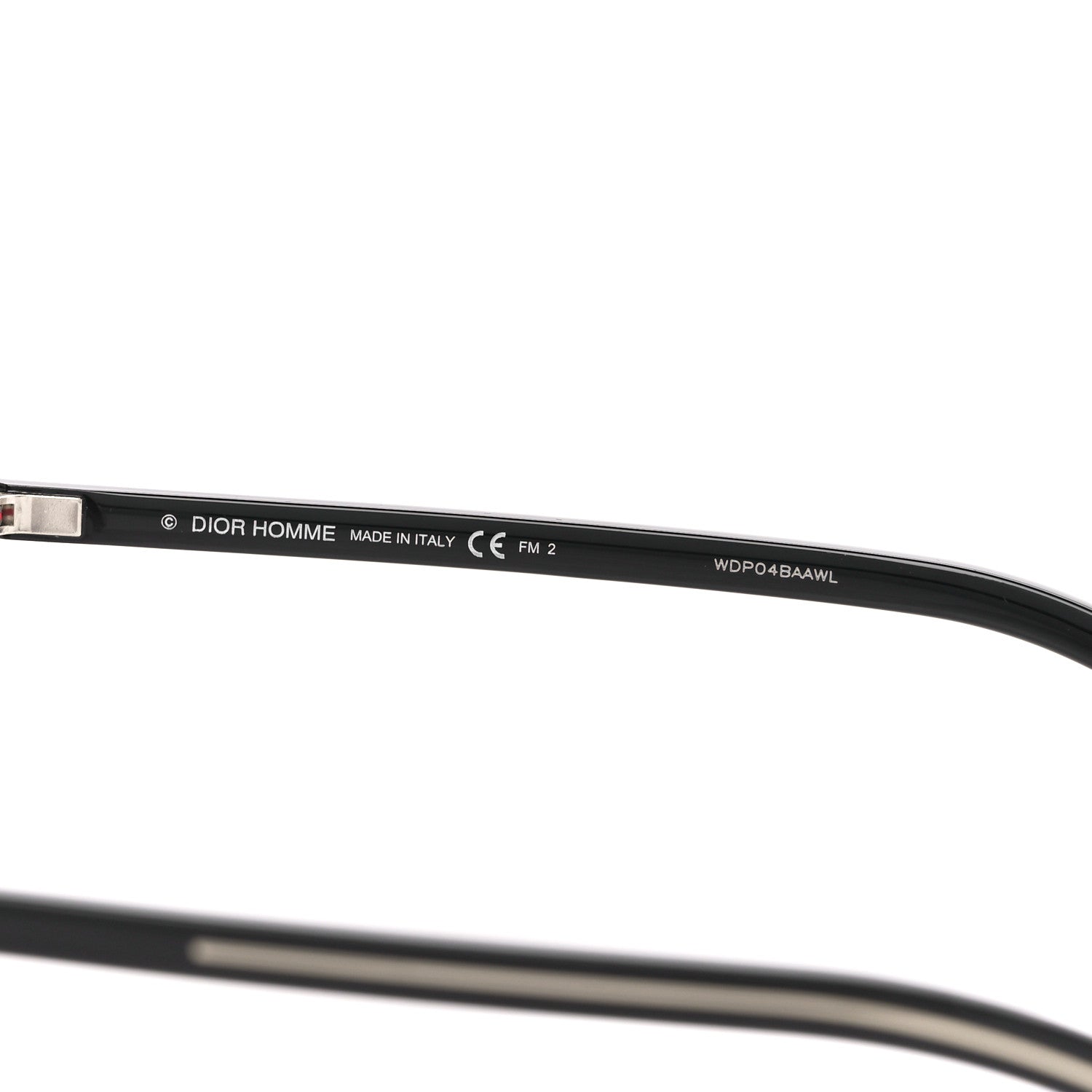 Christian Dior Acetate Black Tie 263S Sunglasses Grey Black 6 of 7