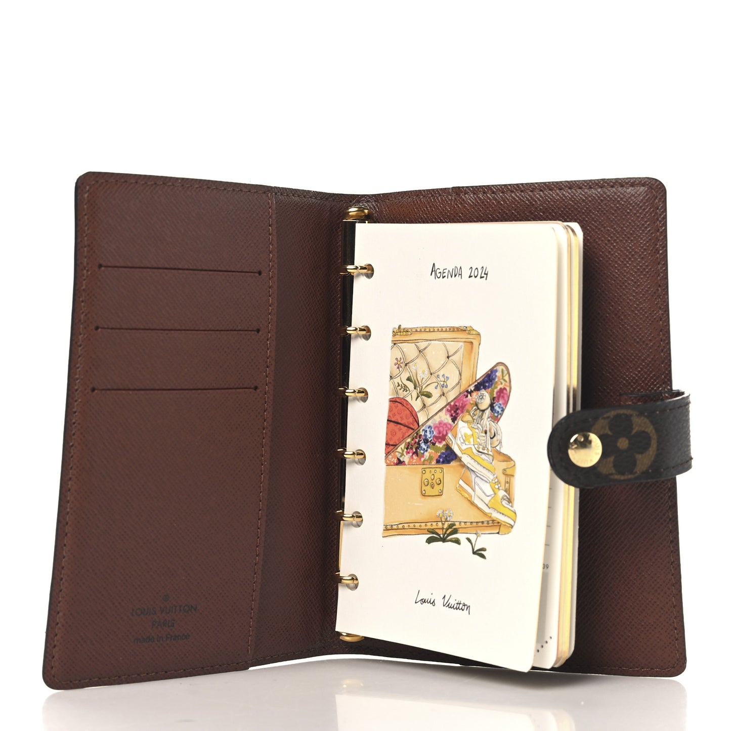 Monogram Small Ring Agenda Cover