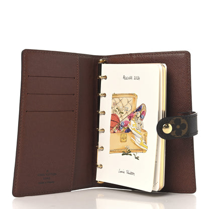 Louis Vuitton Monogram Small Ring Agenda Cover 6 of 8