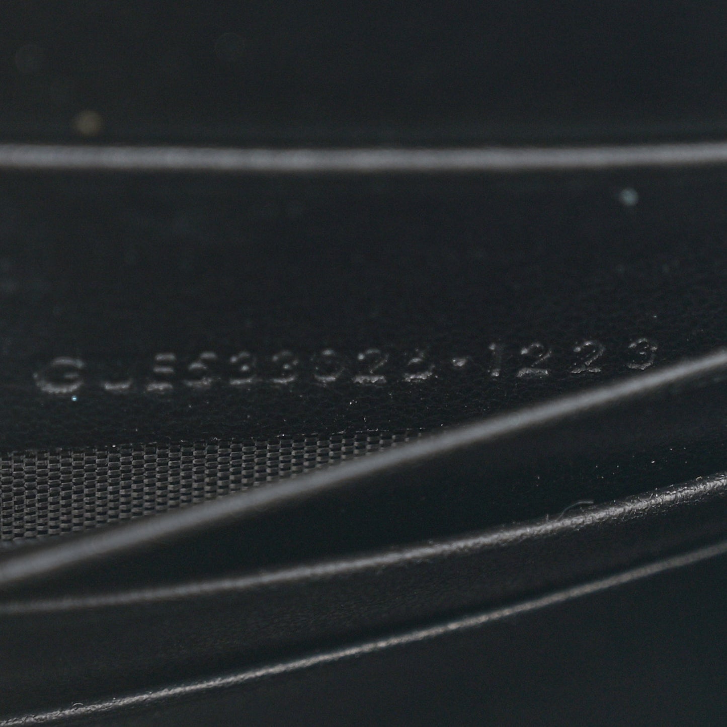 Calfskin Monogram Sunset Chain Wallet Black