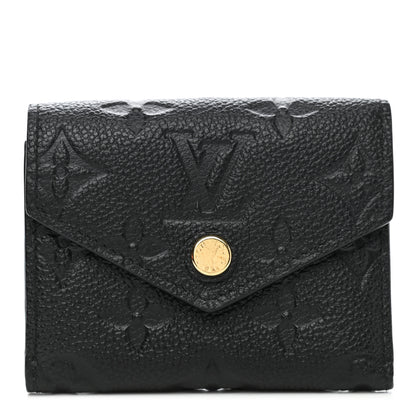 Louis Vuitton Empreinte Zoe Wallet Black 1 of 8