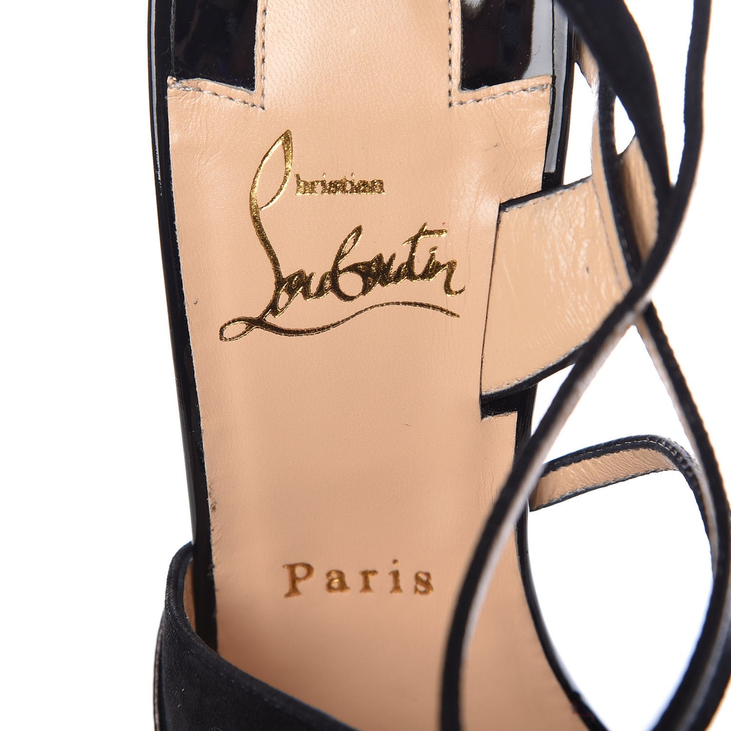 Patent Kid Suede Mesh Evoluta 100 Pumps 40 Black