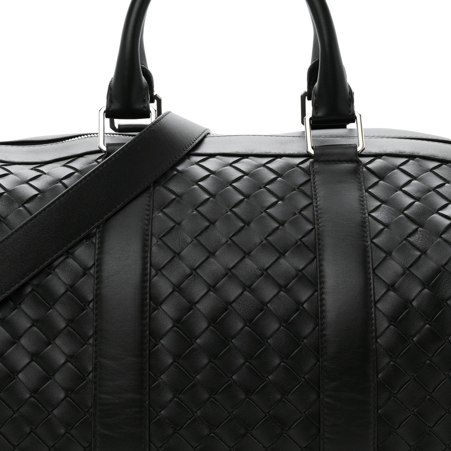 Bottega Veneta Nappa Intrecciato Duffle Bag Dark Green 7 of 9