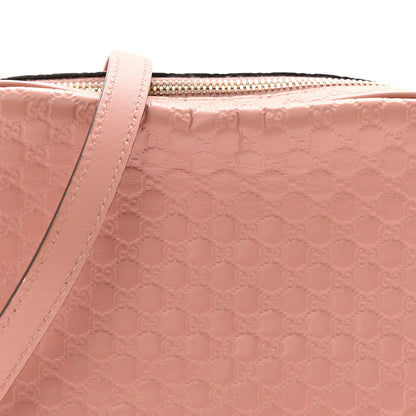 Gucci Soft Microguccissima Mini Bree Messenger Bag Soft Pink 8 of 16