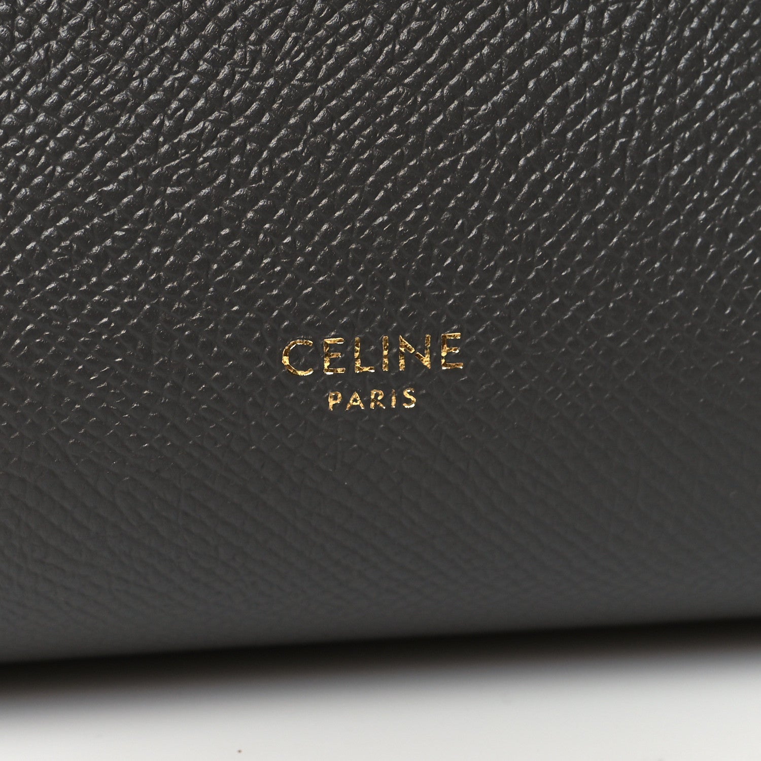 Celine Grained Calfskin Micro Belt Bag Grey 6 of 10