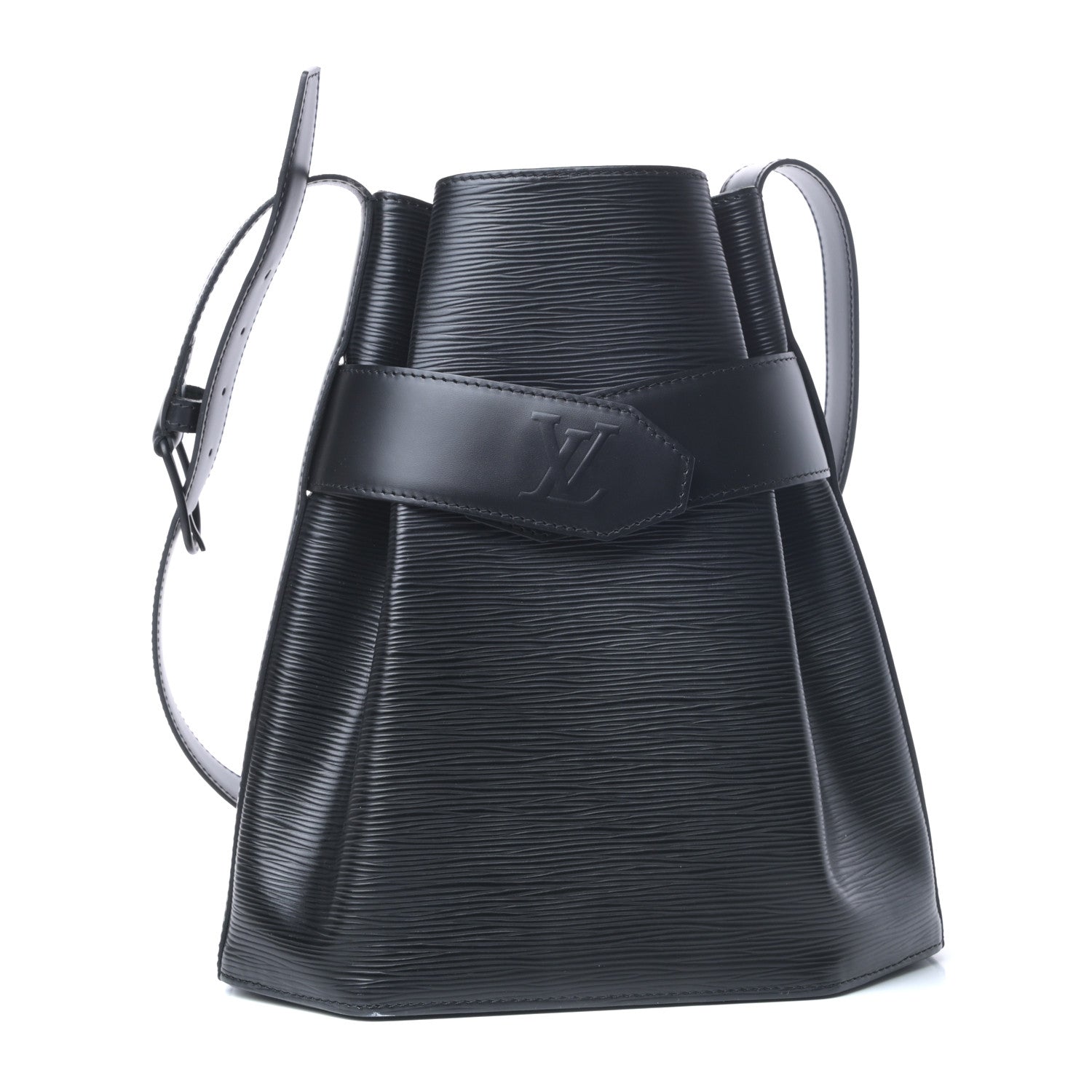 Louis Vuitton Epi Sac D'Epaule Black 1 of 8