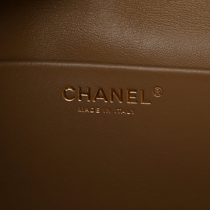 Chanel Suede Calfskin Small Souplissimo Maxi Flap Dark Beige 6 of 10