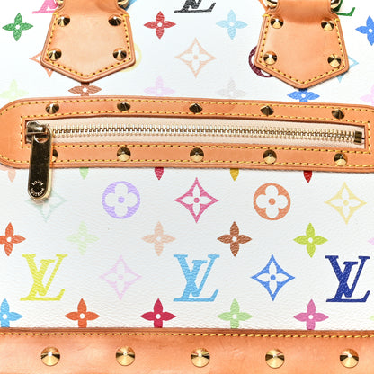 Louis Vuitton Monogram Multicolor Alma White 8 of 18