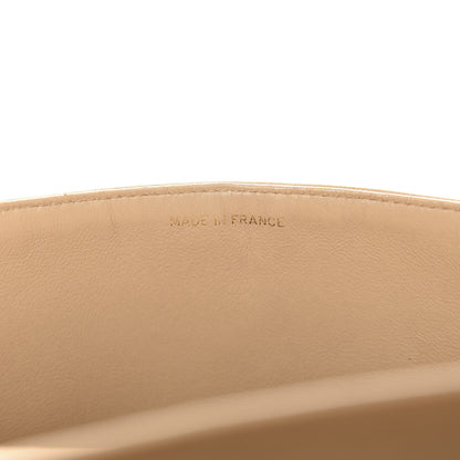 Chanel Lambskin Quilted Medium Double Flap Beige 9 of 11