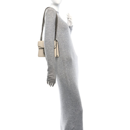 Gucci Textured Calfskin Crystal Mini Dionysus Shoulder Bag Mystic White 2 of 10