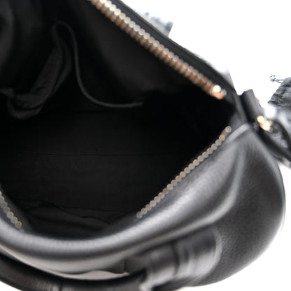 Alexander Wang Pebbled Lambskin Rocco Black Pale Gold Hardware 5 of 10