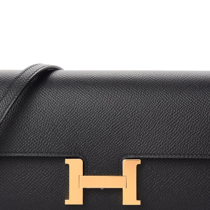 Hermes Epsom Constance Wallet To Go Black 10 of 11