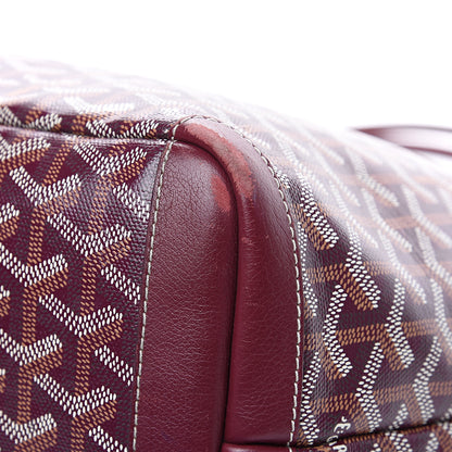 Goyard Goyardine Artois MM Burgundy 10 of 13