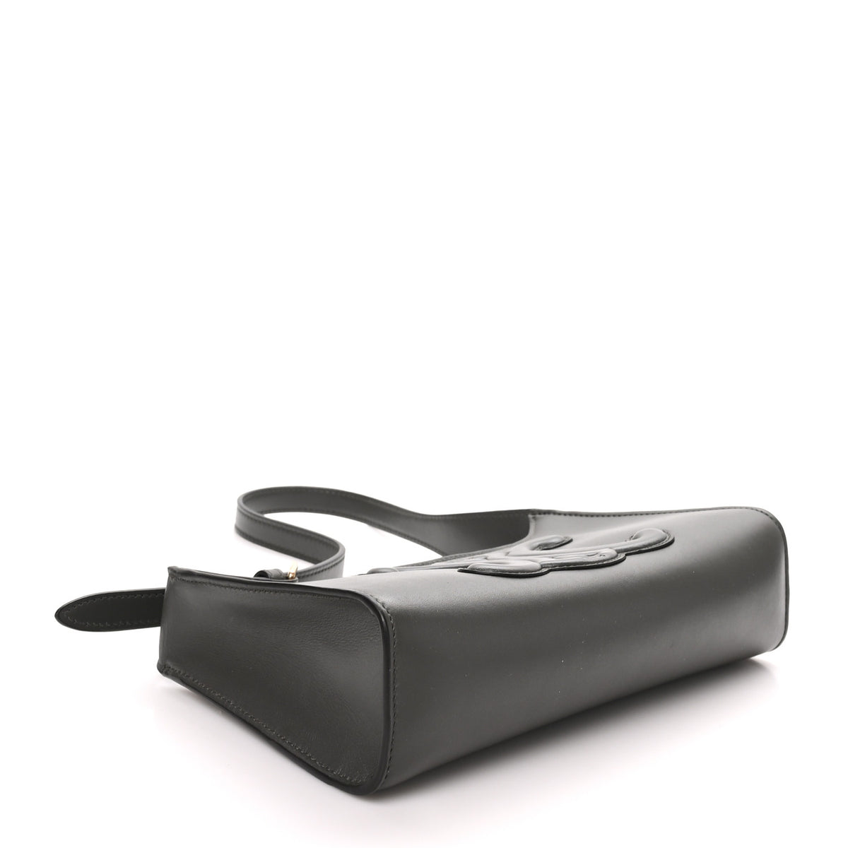 Smooth Calfskin Cuir Triomphe Shoulder Bag Dark Army
