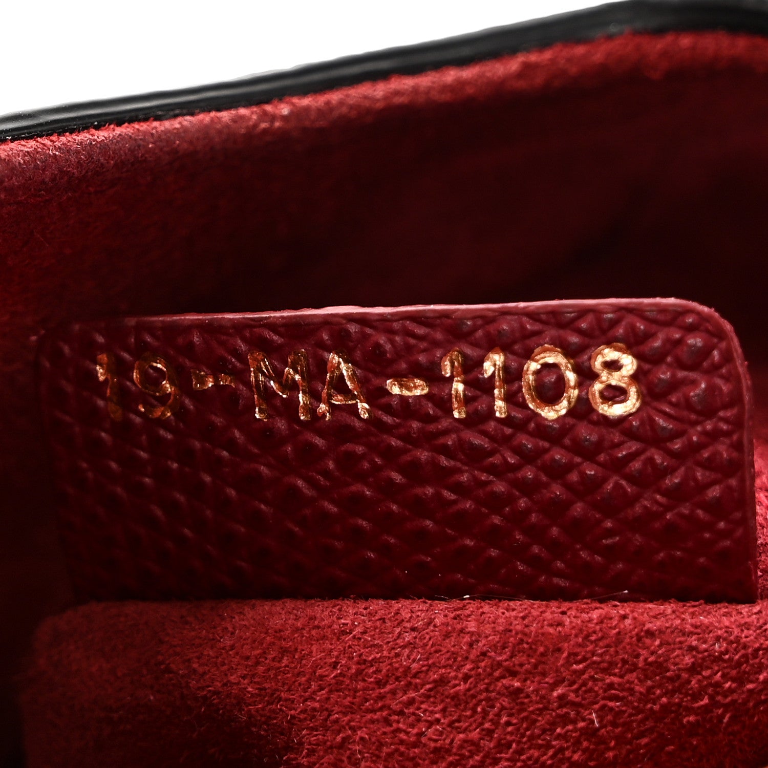 Christian Dior Grained Calfskin Mini Saddle Bag Red 7 of 11