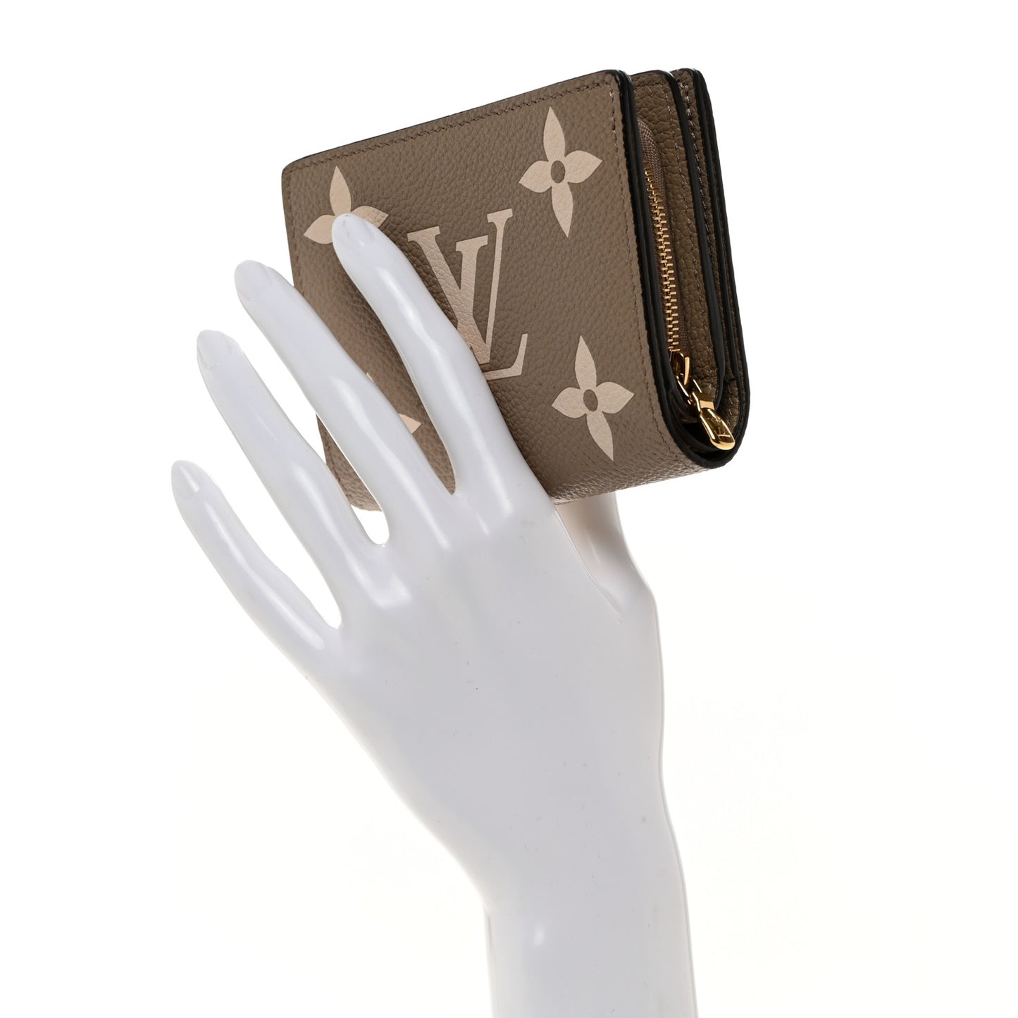 Empreinte Monogram Giant Clea Wallet Tourterelle Creme
