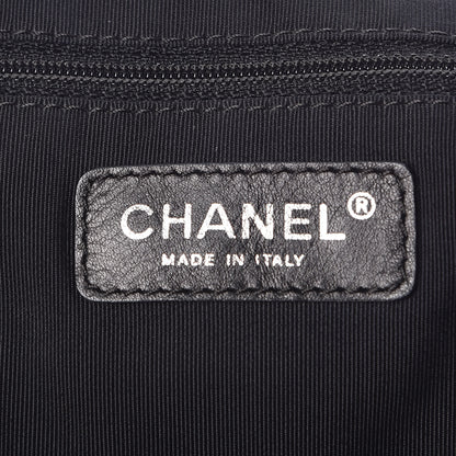 Chanel Vinyl Quilted XXL Reissue Flap Black 8 of 20
