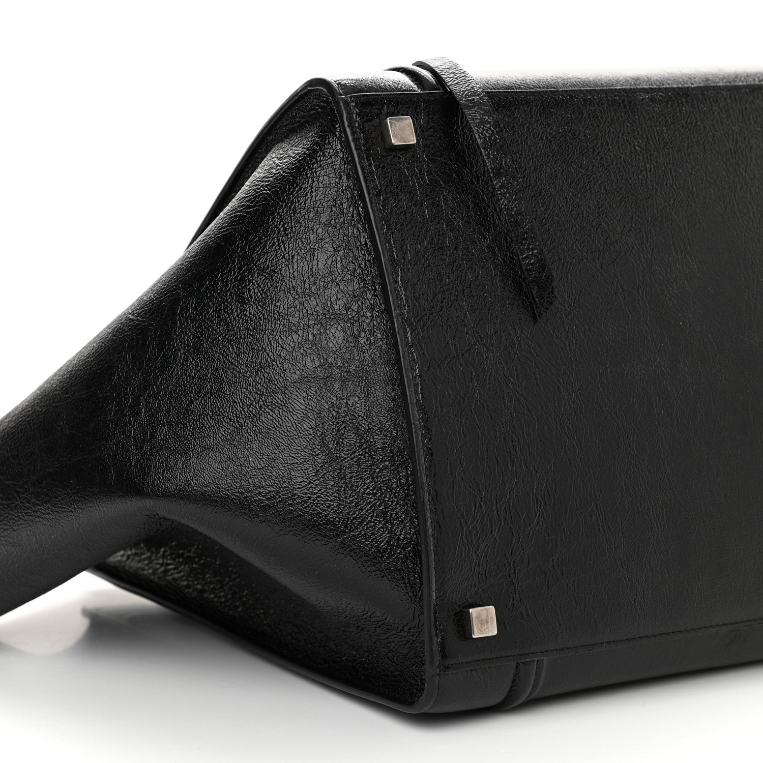 Celine Shiny Goatskin Medium Phantom Luggage Black 7 of 12