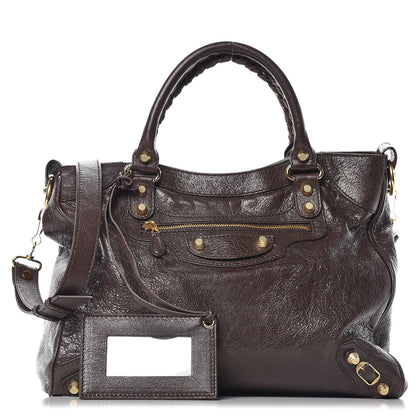 Balenciaga Agneau Giant 12 Gold Hardware Velo Charbon 1 of 9