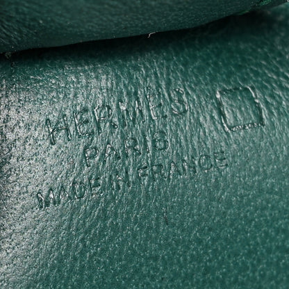 Hermes Milo Lambskin Matte Alligator Touch Grigri Rodeo Horse Bag Charm PM Malachite Menthe Bleu Brume Very Jade 4 of 4