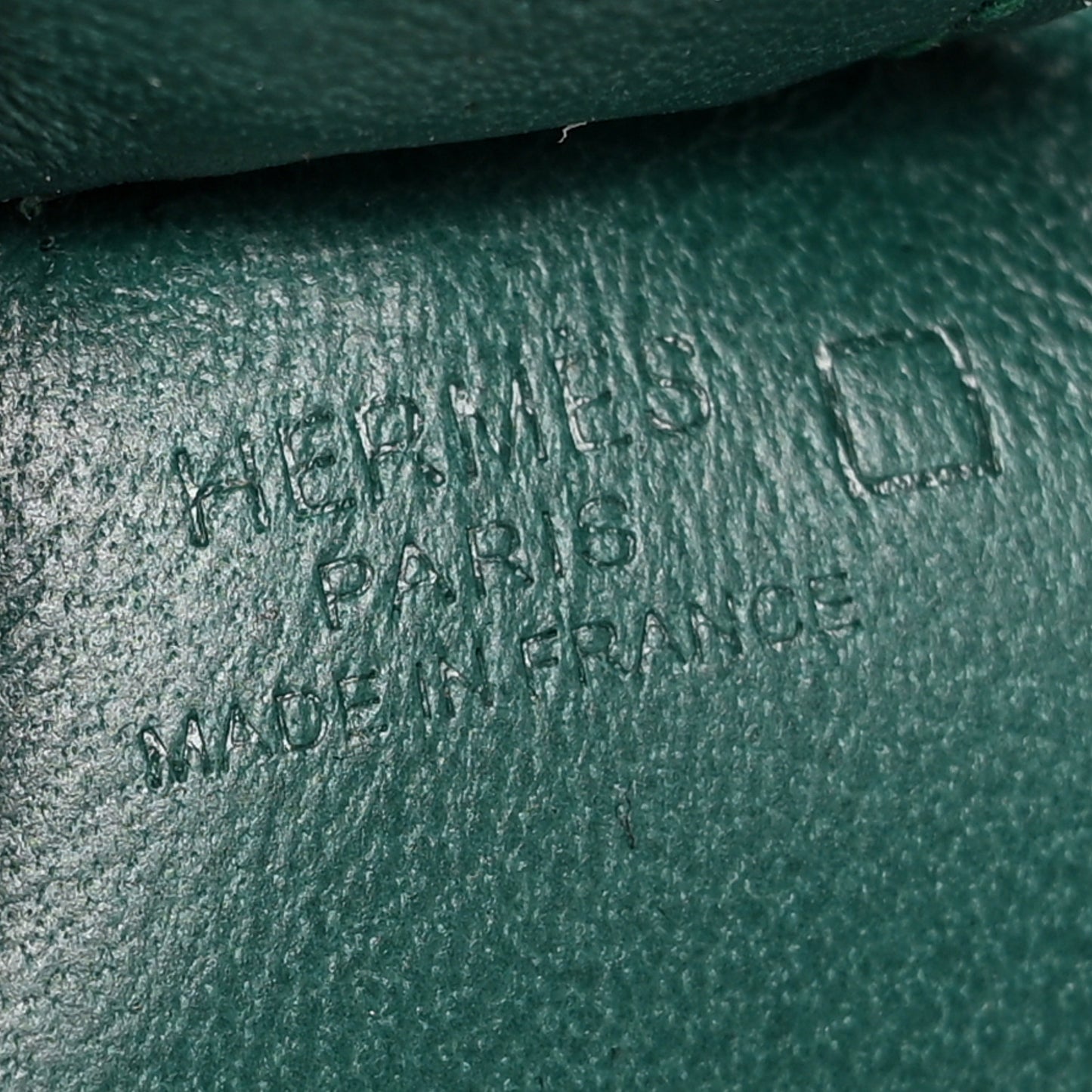 Milo Lambskin Matte Alligator Touch Grigri Rodeo Horse Bag Charm PM Malachite Menthe Bleu Brume Very Jade