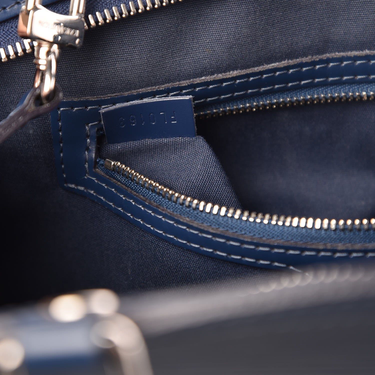 Louis Vuitton Epi Brea MM Indigo 8 of 12