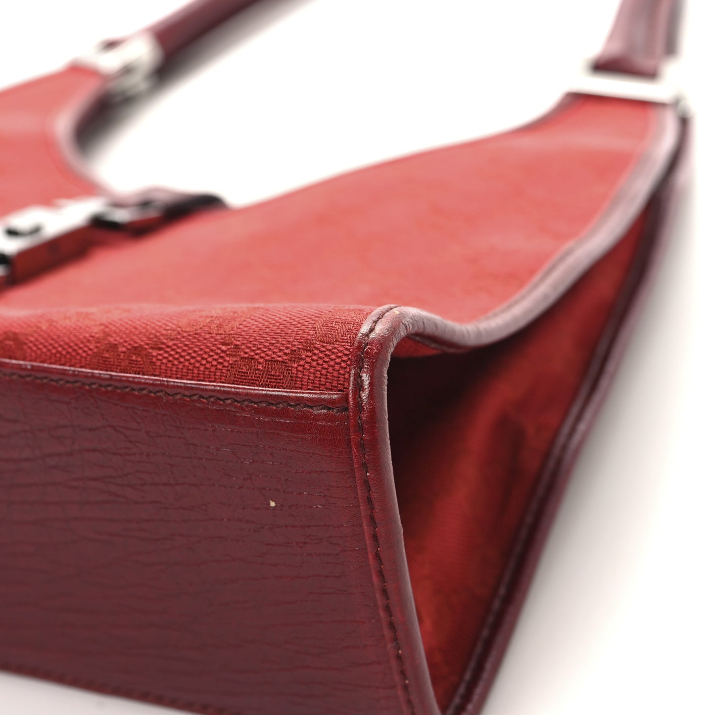Monogram Small Bardot Bag Red