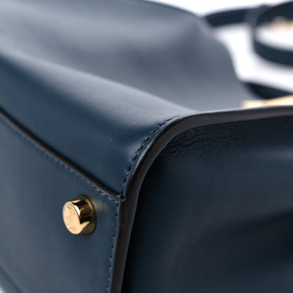 Fendi Vitello Tahiti Nappa Medium Peekaboo Iconic Essentially Satchel Notturno Grigio Polvere Nebula 9 of 13